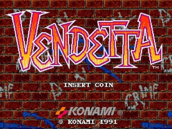 Vendetta cover art for Arcade