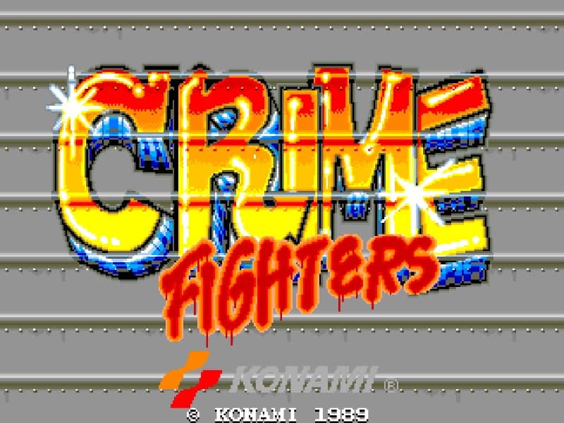 Crime Fighter cover art for Arcade
