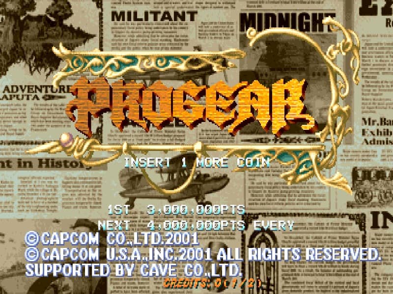 ProGear cover art for Arcade