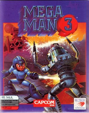 Mega Man 3 – The Robots are Revolting cover art for DOS