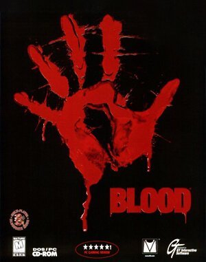 Blood cover art for DOS