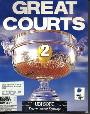 Great Courts 2 cover art for DOS