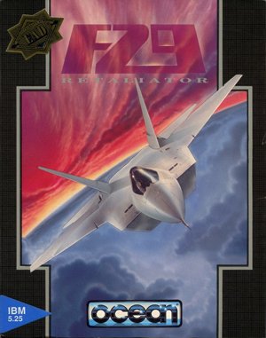F29 Retaliator cover art for DOS