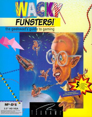 Wacky Funsters! The Geekwad’s Guide to Gaming cover art for DOS