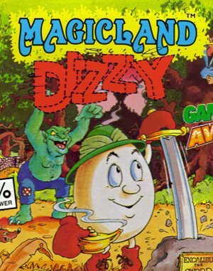 Magicland Dizzy cover art for DOS
