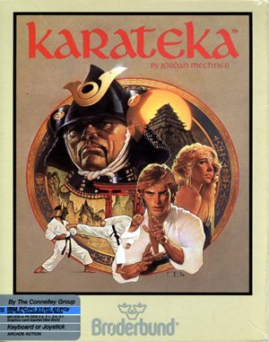 Karateka cover art for DOS