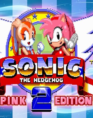 Sonic the Hedgehog 2: Pink Edition cover art for Genesis
