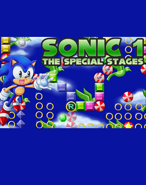 Sonic 1: The Special Stages cover art for Genesis