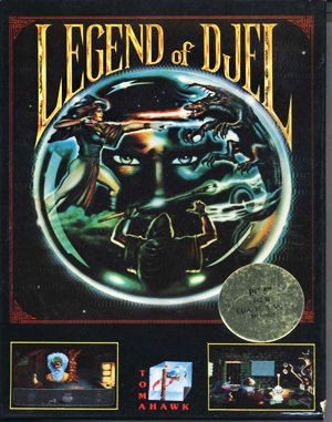 Legend of Djel cover art for DOS