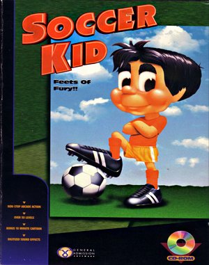 Soccer Kid cover art for DOS