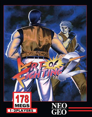 Art of Fighting 2 cover art for Neo Geo