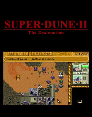 Super Dune II: Classic cover art for DOS