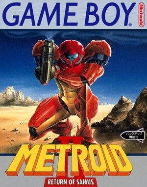 Metroid II: Return of Samus cover art for Game Boy