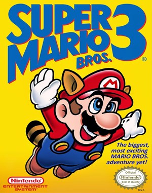 Super Mario Bros. 3 cover art for Famicom