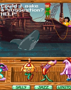 Peter Pan: A Story Painting Adventure cover art for DOS