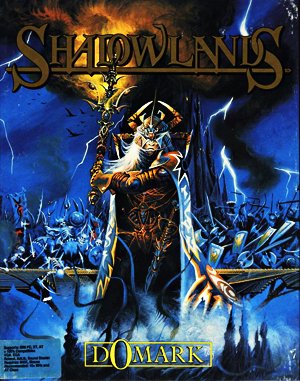 Shadowlands cover art for DOS