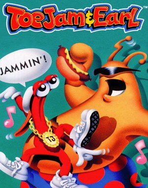 ToeJam & Earl cover art for Genesis