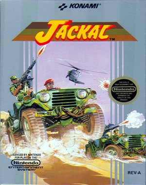 Jackal cover art for Famicom