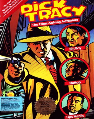 Dick Tracy cover art for DOS