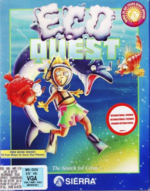 EcoQuest: The Search for Cetus cover art for DOS