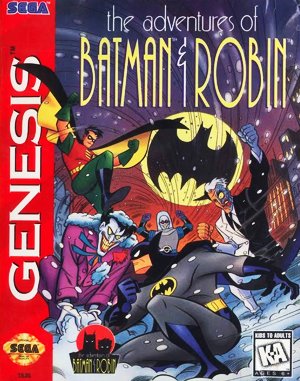 The Adventures of Batman & Robin cover art for Genesis