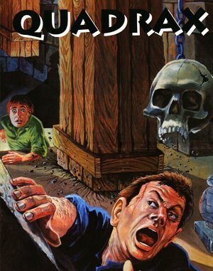 Quadrax cover art for DOS