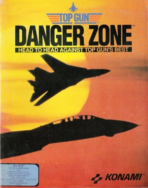 Top Gun: Danger Zone cover art for DOS