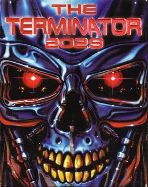 The Terminator 2029 cover art for DOS
