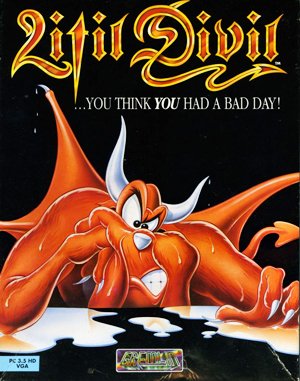 Litil Divil cover art for DOS