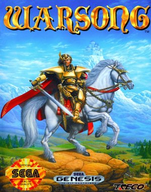 Warsong cover art for Genesis