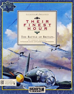 Their Finest Hour: The Battle of Britain cover art for DOS