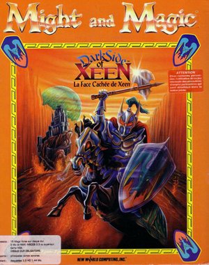 Might and Magic: Darkside of Xeen cover art for DOS