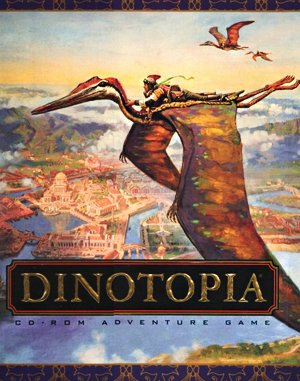 Dinotopia cover art for DOS