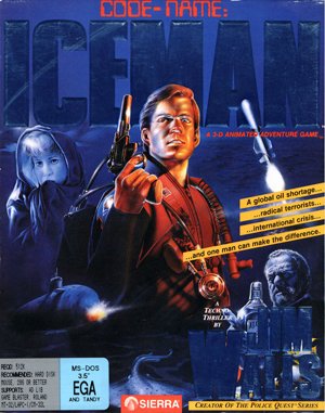 Codename: ICEMAN cover art for DOS