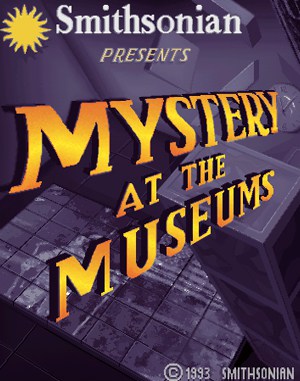 Mystery at the Museums cover art for DOS