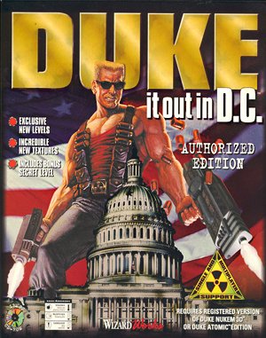 Duke it out in D.C. cover art for DOS