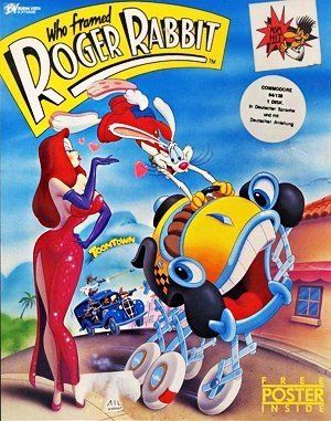 Who Framed Roger Rabbit cover art for DOS