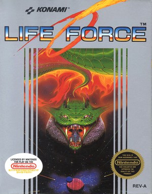 Life Force cover art for Famicom