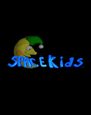 SpaceKids cover art for DOS