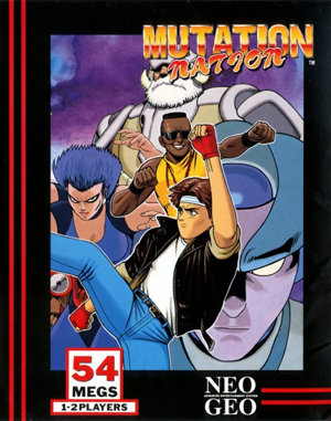 Mutation Nation cover art for Neo Geo