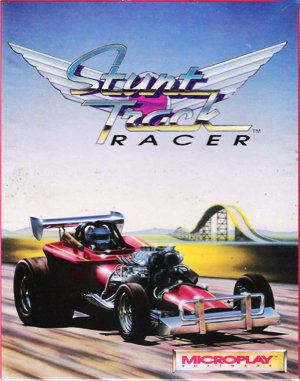 Stunt Track Racer cover art for DOS
