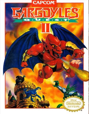 Gargoyle’s Quest II cover art for Famicom