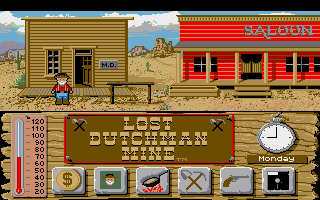 Lost Dutchman Mine cover art for DOS