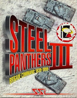 Steel Panthers III: Brigade Command – 1939-1999 cover art for DOS