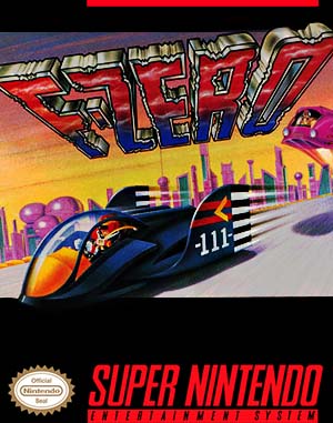 F-Zero cover art for Super Famicom