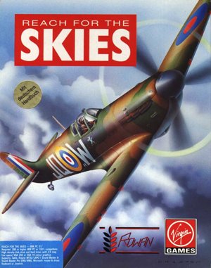 Reach for the Skies cover art for DOS