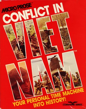 Conflict in Vietnam cover art for DOS