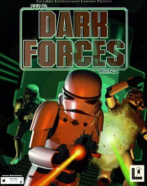 Star Wars: Dark Forces cover art for DOS