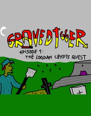 Gravedigger cover art for DOS