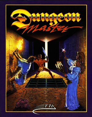 Dungeon Master cover art for DOS